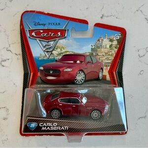 Disney Pixar Cars “Carlo Maserati” Diecast Car
